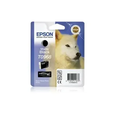 Epson Husky Singlepack Matte Black T0968