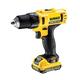 DeWALT DCD710D2 Senza chiave 1,1 kg Nero, Giallo