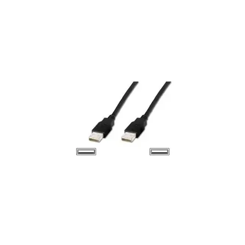 Digitus 1.8m USB2.0 A/A USB Kabel 1.8 m A Schwarz
