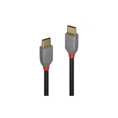 Lindy 36873 USB Kabel 3 m 2.0 C Schwarz, Grau