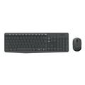 Logitech MK235 Tastatur Maus enthalten USB QWERTY US International Grau