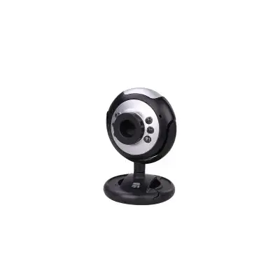 Xtreme 33861 Webcam 0.3 MP 640 x 480 Pixel USB 2.0 Schwarz, Silber