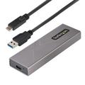 StarTech.com USB-C M.2 Externes Gehäuse für NVMe und SATA - USB-C/USB-A auf NVMe/SATA SSD 10Gbit/s