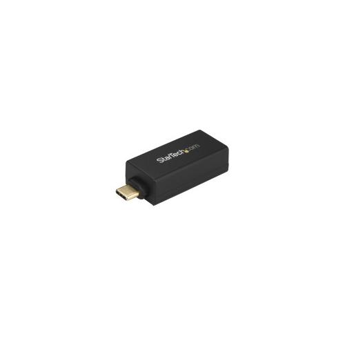 StarTech.com USB-C auf Gigabit Netzwerk Adapter - USB 3.0/USB 3.1 Typ-C 1Gbit/s NIC/Netzwerkadapter USB-C/TB3 1GbE RJ45/LAN