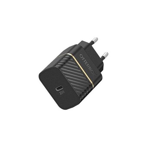 Otterbox Eu Wall Charger 20w - 1x Usb-c 20w Usb-pd + Usb C-c Cable 1m Black