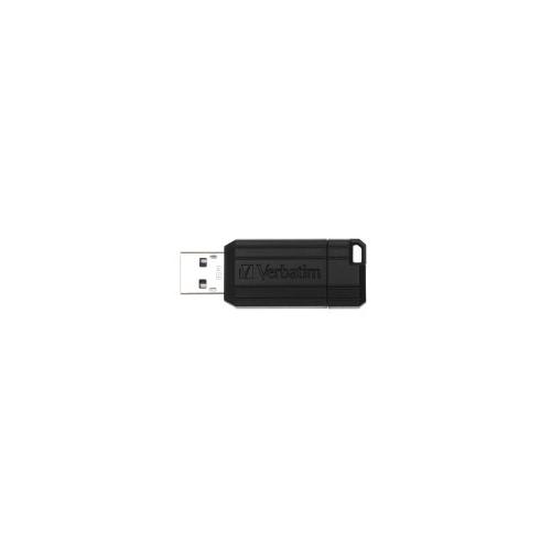 Verbatim PinStripe - USB-Stick 64 GB Schwarz