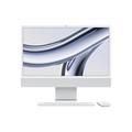 Apple iMac M 59.7 cm (23.5") 4480 x 2520 Pixel 8 GB 512 SSD All-in-One-PC macOS Sonoma Wi-Fi 6E (802.11ax) Silber