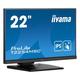 iiyama ProLite T2254MSC-B1AG Computerbildschirm 54.6 cm (21.5") 1920 x 1080 Pixel Full HD LED Touchscreen Schwarz