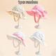 pcs Random Baby Summer Visor Hat Girls Bow Decorated Bucket Hat