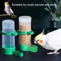 pcs Convenient Automatic Bird Feeder and Drinking Fountain for Parrots Hangs Easily in Cage for HassleFree Feeding and Hydration