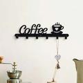 Piece Wallmounted Coffee Decorative Key Hanger Metal Hook For Front Door Wrought Iron Hook For Keys And Pendants Suitable For Wall Storage In Kitchen