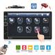 Double Din Car Radio Stereo Autoradio Touch Screen Car Player Support MirrorLink Rear View Camera Car DVRSystem With New Reversing Long License Plate