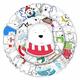pcs Cute Stickers Waterproof Sticker For Kids Small Stickers For Water Bottles Laptop And Baggage Funny Sticker Packs Without Repeat Stickers Set For