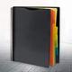 pc Pocket Coil Binding Black File Folder