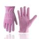 Pair Leather Gardening Gloves For Women Comfort Fit Garden Gloves