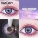 Freshlady Iris Dna Pink Violet Colored Contact Lenses Year Disposable