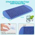 One Piece Of Silicone Mini Ice Grid Grid Crushed Ice Cube Ice Machine cm Small Square Ice Grid Mold