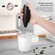 pc BatteryOperated Small Electric Milk Frother Handheld Coffee Frother Milk Mixer Cordless Foam Maker For Coffee Latte Cappuccino Requires Aa Batteri