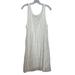 Free People Dresses | Free People Sleeveless Lace Mini Dress/Cover-Up Size Large | Color: Cream | Size: L