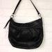 Coach Bags | Coach Black Leather Shoulder Bag Circa Vintage 2010 Soft Leather | Color: Black | Size: Os