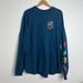 Disney Tops | Disney Spirit Jersey Blue Epcot Food & Wine Festival 2022 Pullover Top Size Xxl | Color: Blue | Size: Xxl