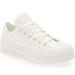 Converse Shoes | Converse Chuck Taylor All Star - Lift Low Top Sneaker - Women’s 7 | Color: White | Size: 7