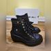 Converse Shoes | Converse Martine Ali Chuck 70 De Luxe Wedge Sneaker, Size Us 7 | Color: Black | Size: 7