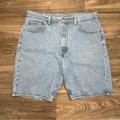 Levi's Shorts | Levi's 505 Relaxed Fit Y2k Red Tab Cotton Blue Denim Jean Shorts Men's 36 | Color: Blue | Size: 36