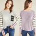 Anthropologie Sweaters | Anthropologie | Nwt Faye Striped Sweater | Color: Pink/White | Size: Xs