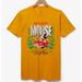 Disney Tops | Disney Mickey Mouse & Pluto Car Portrait T-Shirt | Color: Gold | Size: Xl