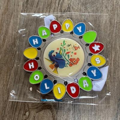 Disney Holiday | Collectible | Nwt Disney Finding Nemo Happy Holidays Ornament | Color: Blue | Size: Os