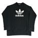 Adidas Sweaters | Adidas Originals Black Trefoil Crewneck Sweatshirt Men Small Retro Vintage Style | Color: Black | Size: S