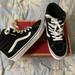 Vans Shoes | I’m Sell A Size 6.0 Yt Filmore Hi (Suede/Canvas) Black And White Van Sneakers. | Color: Black/White | Size: 6bb