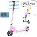 (RCB Electric Scooter for Kids e-Scooter with LED display Foldable Kids Electric Scooter, Gift Toys for Kids) R11 Electric Scooter for Kids Gifts