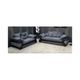 Rio Grand 3 + 2 sofa set - Black & Grey
