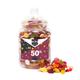 (Large Jar 1700gm) Happy 50th Birthday Sweet Gift Jar Jelly Mix