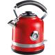 Ariete 2854R Moderna Cordless Electric Kettle, Stainless Steel Body, 1.7 Litre Capacity, Red