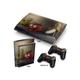 (Banana) PS3 Super Slim PVC Skin for Console + Controllers