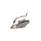 DiamondXpress Steam Iron | 3100 W | 200G Steam Shot | Multi-Directional Diamond Ceramic Soleplate | 400 ml Easy-Fill Water Tank White & Rose Gold |