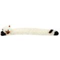 (Cream Cat) The Magic Toy Shop Novelty Dog or Cat Micro-fleece Soft and Cuddly Draught/Draft Excluder