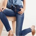 Madewell Jeans | Madewell 10” High Rise Skinny Jeans Woman’s Size 27 High Waisted Blue Jeans | Color: Blue | Size: 27