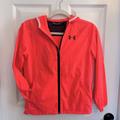 Under Armour Jackets & Coats | Girls Under Armour Windbreaker Jacket | Color: Blue/Pink | Size: Mg