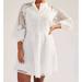 Anthropologie Dresses | Mare Mare X Anthropologie Sabine Dress White Fit & Flare Embroidered New | 2x | Color: White | Size: 2x