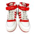 Adidas Shoes | Adidas Forum Mid Cloud White & Vivid Red Shoes Size 9 | Color: Red/White | Size: 9