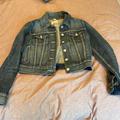 Levi's Jackets & Coats | Levi's Cropped Jean Jacket | Color: Blue | Size: Xs