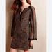 Anthropologie Dresses | Nanette Lepore Arama Lace Shift Dress Sz 2p | Color: Black/Brown | Size: 2p