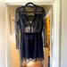 Zara Dresses | Black Zara Lace Dress. Size Small. Excellent Condition. | Color: Black | Size: S