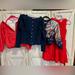 J. Crew Shirts & Tops | Joules J. Crew H&M Lebig Girls Clothes Sweaters Dress Size 7-8 | Color: Blue/Pink | Size: 7g