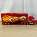 Disney Toys | Disney Pixar Car Lightning Mcqueen Mack Truck Hauler Toy Car Mattel | Color: Black/Red | Size: 12 Inches