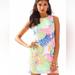 Lilly Pulitzer Dresses | Lilly Pulitzer Mila Roar Of The Seas Shift Dress | Color: Green/Pink | Size: 2